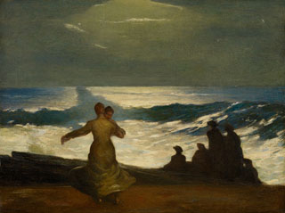 Winslow Homer, Summer Night-Dancing by Moonlight, 1890, Anonymous lender