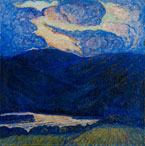 Marsden Hartley, An Evening Mountainscape, 1909, Private collection