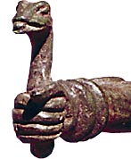 Detail of Serpent from the Statuette of Isis
